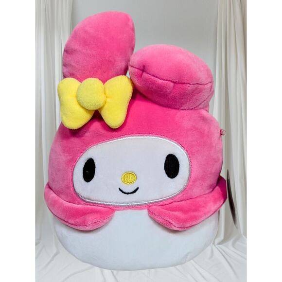 Squishmallow My Melody Pink 8.5" Inch Sanrio Hello Kitty & Friends Plush Toy - Picture 1 of 10